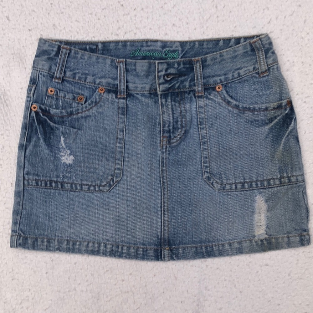 American Eagle Jean skirt size 0